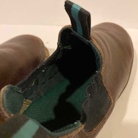 Georgia Boot Men’s Giant Romeo Brown Slip On Work Shoes Size 8 W - Picture 10 of 13